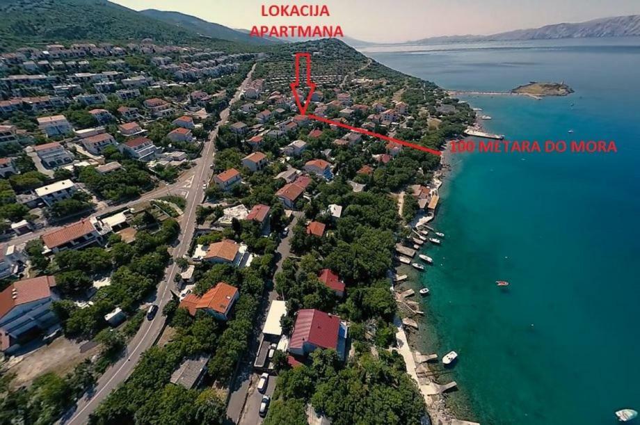 Apartmani Nada Klenovica Exterior foto